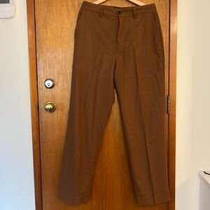 Kotn tan wool pants